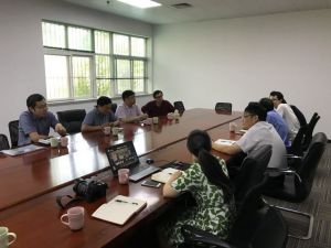 滨海新区招商局莅临渤化集团创新创业基地指导调研